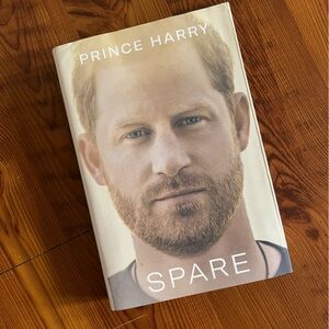 Spare by Prince Harry hardcover book